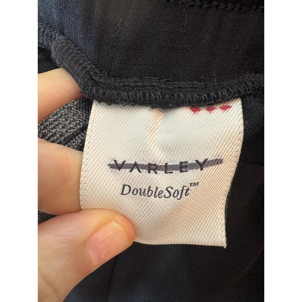Varley Jogger Pants Womens Medium Black DoubleSoft Knit Tapered Pockets Lounge - Picture 6 of 8
